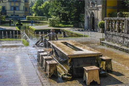 Hellbrunn Palace & Trick Fountains